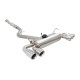 Výfukové systémy XFORCE 3" Cat-Back System s tlumičem výfuku Varex pro SUBARU WRX STI 2008-2014 STi G3 HATCH | race-shop.cz