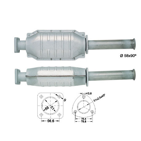 DPF a katalyzátory Magnaflow pro konkrétní model Magnaflow Katalyzátor na LANCIA | race-shop.cz