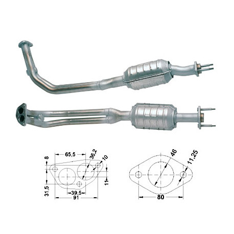 DPF a katalyzátory Magnaflow pro konkrétní model Magnaflow Katalyzátor na LANCIA | race-shop.cz