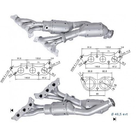 DPF a katalyzátory Magnaflow pro konkrétní model Magnaflow Katalyzátor na LEXUS | race-shop.cz