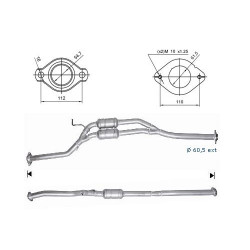 Magnaflow Katalyzátor na LEXUS