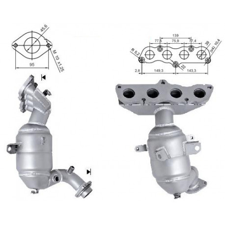 DPF a katalyzátory Magnaflow pro konkrétní model Magnaflow Katalyzátor na MAZDA | race-shop.cz