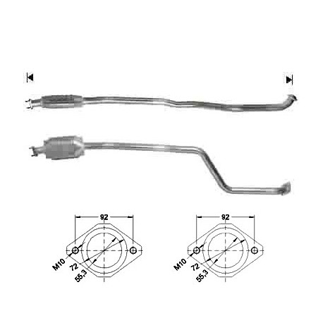 DPF a katalyzátory Magnaflow pro konkrétní model Magnaflow Katalyzátor na MAZDA | race-shop.cz