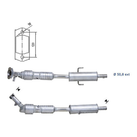 DPF a katalyzátory Magnaflow pro konkrétní model Magnaflow Katalyzátor na MAZDA | race-shop.cz