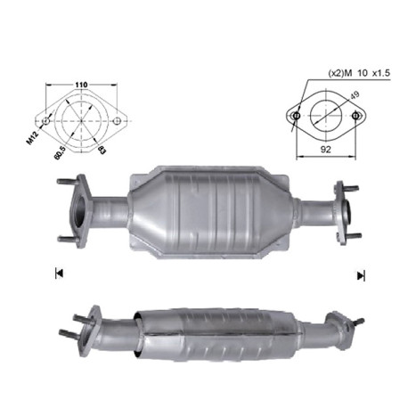 DPF a katalyzátory Magnaflow pro konkrétní model Magnaflow Katalyzátor na MAZDA | race-shop.cz