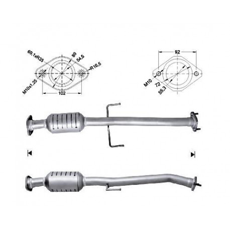 DPF a katalyzátory Magnaflow pro konkrétní model Magnaflow Katalyzátor na MAZDA | race-shop.cz