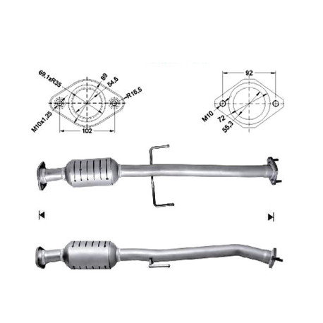 DPF a katalyzátory Magnaflow pro konkrétní model Magnaflow Katalyzátor na MAZDA | race-shop.cz