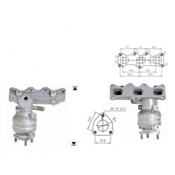 Magnaflow Katalyzátor na MAZDA