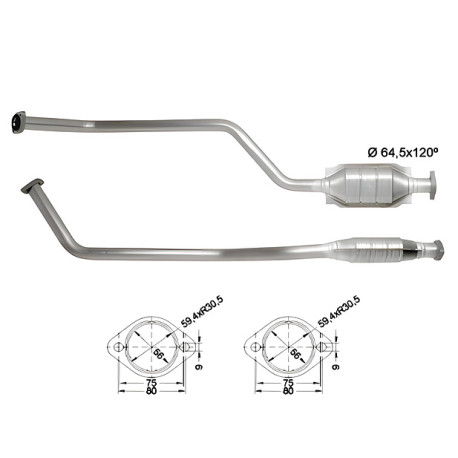 DPF a katalyzátory Magnaflow pro konkrétní model Magnaflow Katalyzátor na MERCEDES | race-shop.cz