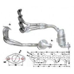 Magnaflow Katalyzátor na MERCEDES