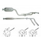 DPF a katalyzátory Magnaflow pro konkrétní model Magnaflow Katalyzátor na MERCEDES | race-shop.cz