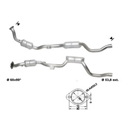 Magnaflow Katalyzátor na MERCEDES
