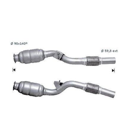 DPF a katalyzátory Magnaflow pro konkrétní model Magnaflow Katalyzátor na MERCEDES | race-shop.cz