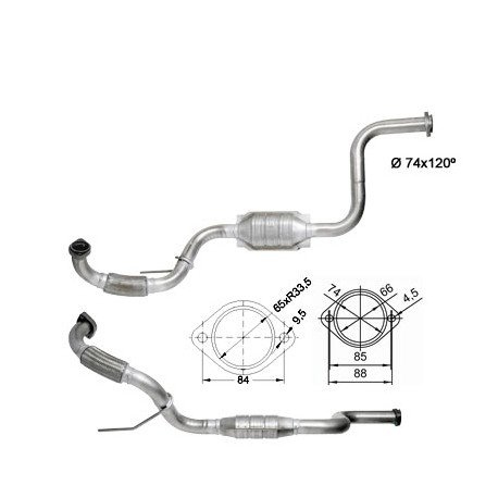 DPF a katalyzátory Magnaflow pro konkrétní model Magnaflow Katalyzátor na MERCEDES | race-shop.cz