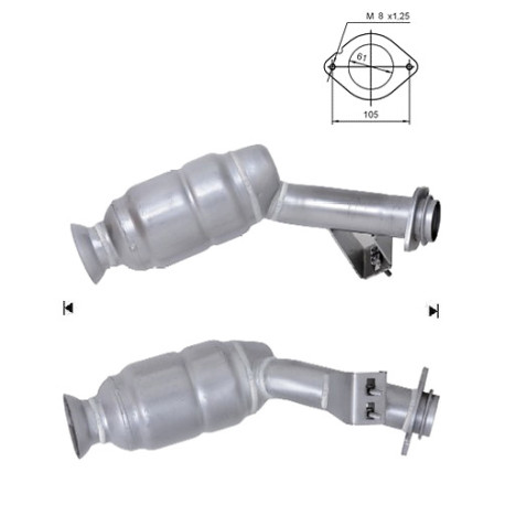 DPF a katalyzátory Magnaflow pro konkrétní model Magnaflow Katalyzátor na MERCEDES | race-shop.cz