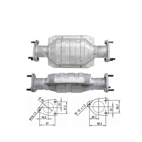 DPF a katalyzátory Magnaflow pro konkrétní model Magnaflow Katalyzátor na MG ROVER | race-shop.cz