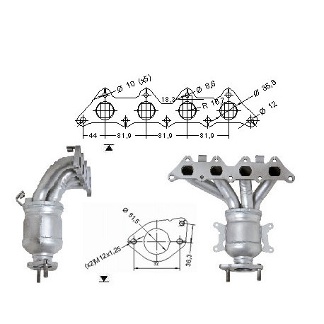 DPF a katalyzátory Magnaflow pro konkrétní model Magnaflow Katalyzátor na MITSUBISHI | race-shop.cz