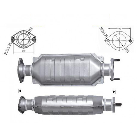DPF a katalyzátory Magnaflow pro konkrétní model Magnaflow Katalyzátor na MITSUBISHI | race-shop.cz
