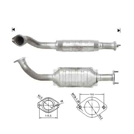 DPF a katalyzátory Magnaflow pro konkrétní model Magnaflow Katalyzátor na MITSUBISHI | race-shop.cz