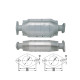 DPF a katalyzátory Magnaflow pro konkrétní model Magnaflow Katalyzátor na MITSUBISHI | race-shop.cz