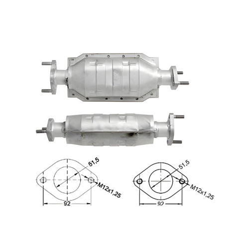 DPF a katalyzátory Magnaflow pro konkrétní model Magnaflow Katalyzátor na MITSUBISHI | race-shop.cz