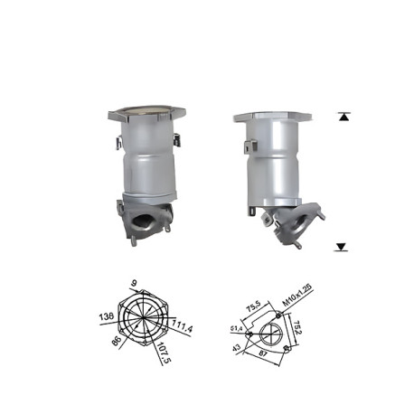DPF a katalyzátory Magnaflow pro konkrétní model Magnaflow Katalyzátor na NISSAN | race-shop.cz