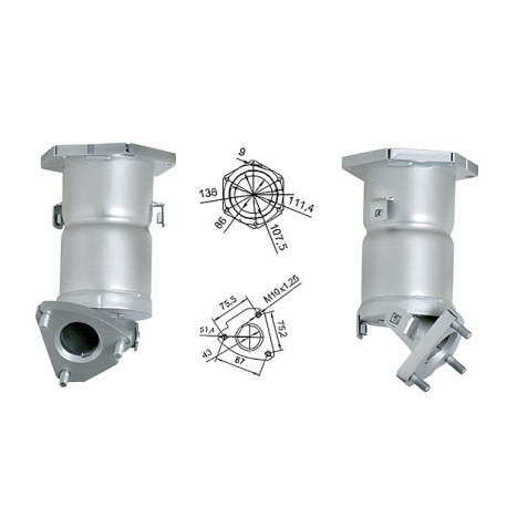 DPF a katalyzátory Magnaflow pro konkrétní model Magnaflow Katalyzátor na NISSAN | race-shop.cz