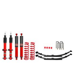 Pedders 803608A sada pro zvednutí podvozku o 2 palce s Nastavitelná pěnová buňka Shocks. Volkswagen Amarok 2023 on. 2.0 models