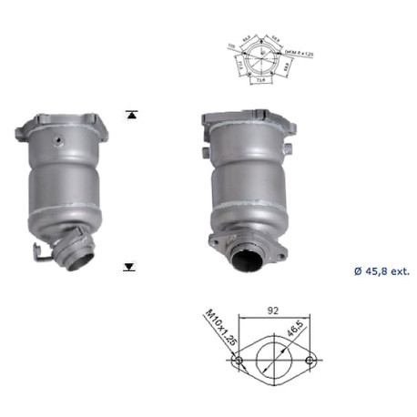 DPF a katalyzátory Magnaflow pro konkrétní model Magnaflow Katalyzátor na NISSAN | race-shop.cz
