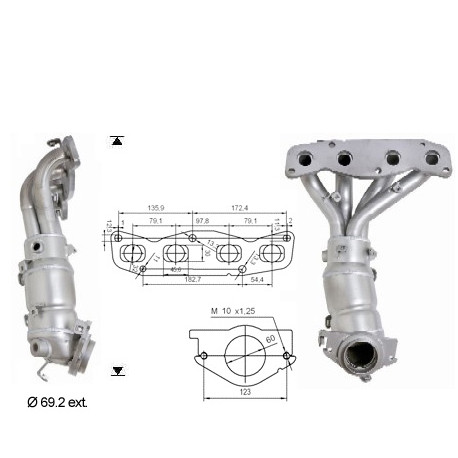 DPF a katalyzátory Magnaflow pro konkrétní model Magnaflow Katalyzátor na NISSAN | race-shop.cz