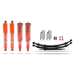 PEDDERS lift kit podvozku pro Isuzu D Max 4WD 2021- (zesílené provedení, s kompletními tlumiči), zvýšení 45 mm
