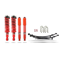 Pedders 803367 1,75palcová sada pro zvýšení podvozku s vylepšenou jízdou a Assembled Struts. Ford Ranger, PX MkIII