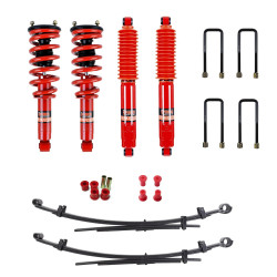 Pedders 803251 1,5 palcová extra zesílená sada podvozku Vylepšený jízdní vlastnosti s Assembled Struts. Mitsubishi L200