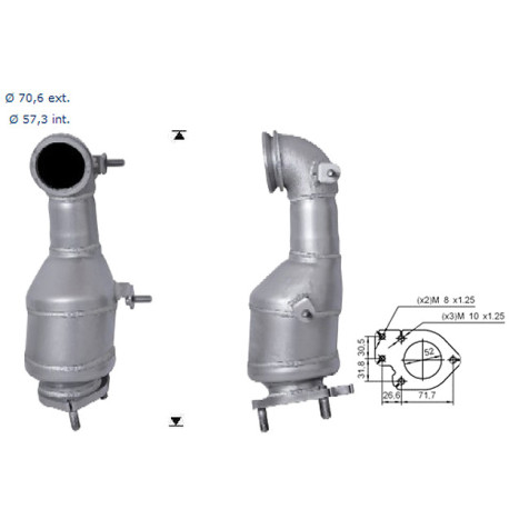 DPF a katalyzátory Magnaflow pro konkrétní model Magnaflow Katalyzátor na OPEL | race-shop.cz