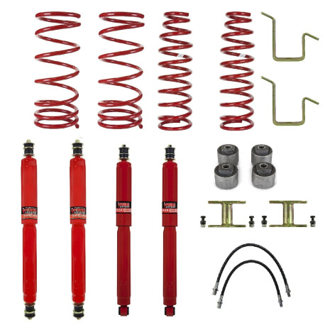 Pedders Pedders 803180 sada pro zvednutí podvozku o 2 palce S dlouhým zdvihem Foam Cell shocks Toyota Landcruiser 80 series | race-shop.cz