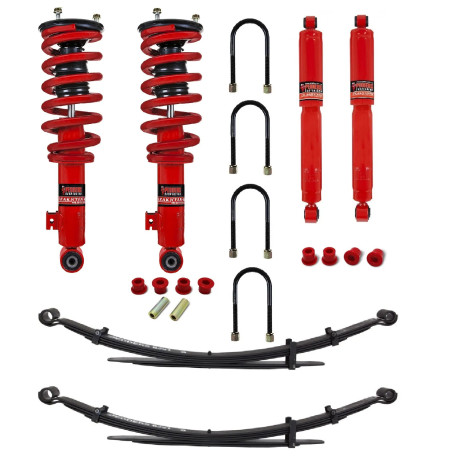 Pedders Pedders 803150 palcová sada pro zvednutí podvozku With Assembled Přední Struts. Nissan Navara D40 | race-shop.cz