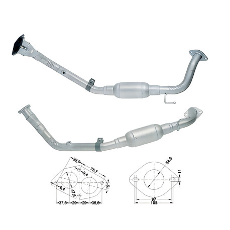 DPF a katalyzátory Magnaflow pro konkrétní model Magnaflow Katalyzátor na OPEL | race-shop.cz