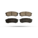 Brzdy Pedders Brzdové destičky Pedders 6820428X TrakRyder Kevlar Ceramic | race-shop.cz