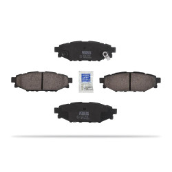 PEDDERS SportsRyder Kevlar Ceramic zadní brzdové destičky pro Subaru Outback/Impreza/Forester/Legacy/BRZ/XV a další