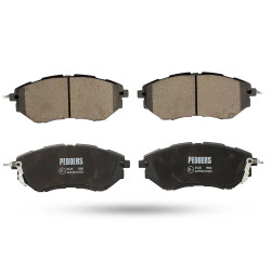 PEDDERS SportsRyder Kevlar Ceramic přední brzdové destičky pro Subaru Outback/Legacy/Forester/Impreza/Tribeca