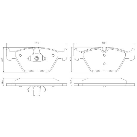 Brzdy Pedders Pedders 6720040E SportsRyder EURO Kevlar Ceramic destičky | race-shop.cz