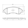 Pedders 6700897 Brake Pads