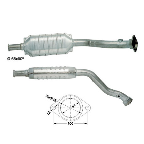 DPF a katalyzátory Magnaflow pro konkrétní model Magnaflow Katalyzátor na PEUGEOT | race-shop.cz