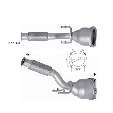 DPF a katalyzátory Magnaflow pro konkrétní model Magnaflow Katalyzátor na PEUGEOT | race-shop.cz
