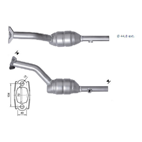 DPF a katalyzátory Magnaflow pro konkrétní model Magnaflow Katalyzátor na RENAULT | race-shop.cz