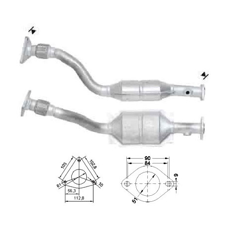 DPF a katalyzátory Magnaflow pro konkrétní model Magnaflow Katalyzátor na RENAULT | race-shop.cz