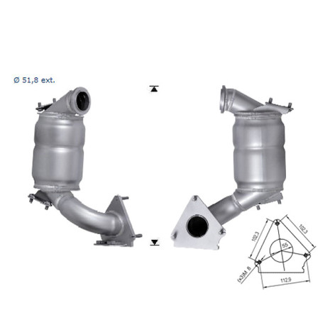 DPF a katalyzátory Magnaflow pro konkrétní model Magnaflow Katalyzátor na RENAULT | race-shop.cz