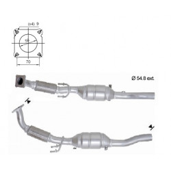 Magnaflow Katalyzátor na SKODA VOLKSWAGEN