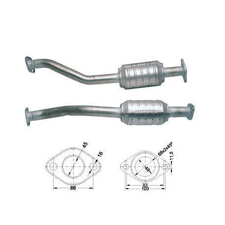 DPF a katalyzátory Magnaflow pro konkrétní model Magnaflow Katalyzátor na SUZUKI | race-shop.cz