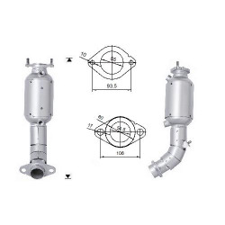 Magnaflow Katalyzátor na SUZUKI